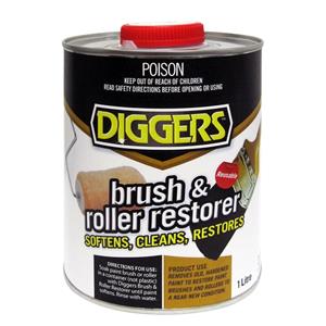 Diggers 1L Brush And Roller Restorer