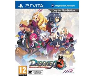 Disgaea 3 Absence Of Detention Game PS Vita