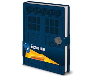 Doctor Who Premium Notebook (Blue) - TA284