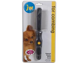 Double Sided Dog Comb Grooming Toold by JW Gripsoft