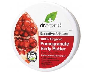 Dr Organic Body Butter Organic Pomegranate