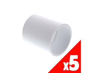 Dura Joiner PVC 50mm Pressure Pipe Fitting Plumbing Water 5 PACK