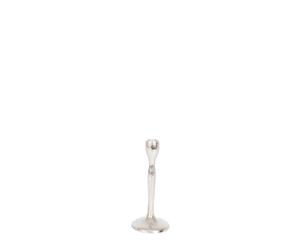 ELISE 20cm Single Candle Stand - Aluminium with Antique Nickel Finish