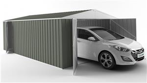 EasyShed 7530 Garage Shed - Mist Green