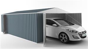 EasyShed 7538 Garage Shed - Blue Horizon