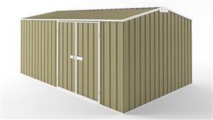 EasyShed D4530 Tall Truss Roof Garden Shed - Sandalwood