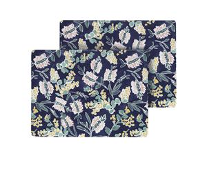 Ecology Kallista Placemats 30x40cm Set of 2 Blue