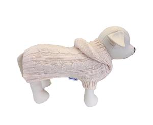 Edinburgh Dog Sweater - Cream