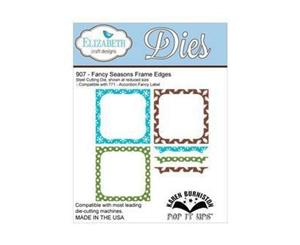 Elizabeth Craft Metal Die - Fancy Seasons Frame Edges (Co-1B)