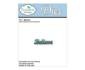 Elizabeth Craft Metal Die Believe (Co-1A)