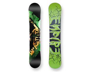 Empire Snowboard Zarooni Dark Camber Capped 154cm - Green