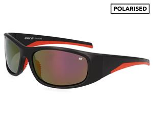 Euro Optics Mountain Wraparound Polarised Sunglasses - Black/Red/Orange