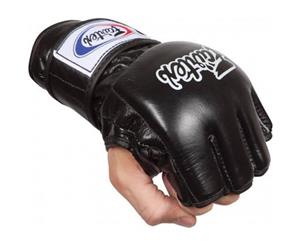 FAIRTEX - Open Palm/Thumb Loop MMA Gloves (FGV12) - Black