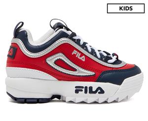 Fila Boys' Disruptor 2 Sneakers - Red/White