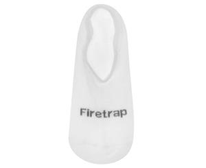 Firetrap Women 3 Pack Invisible Socks Ladies - White