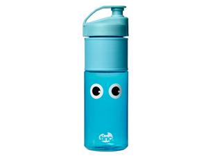 Flip Top Water Bottle - Blue