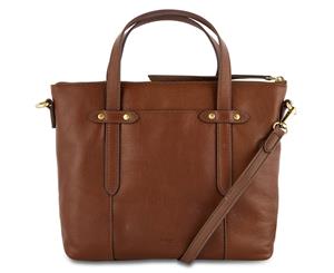 Fossil Felicity Satchel Bag - Brown