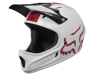 Fox Rampage Bike Helmet White