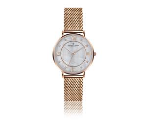 Frederic Graff - Rose Liskamm Matt Black Mesh Women's Watch