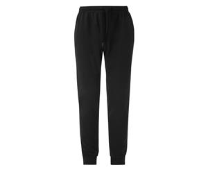 Fruit Of The Loom Unisex Adults Lightweight Cuffed Jog Pants (Black) - PC3675