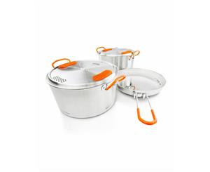 GSI Glacier Base Camper Medium Cookware Stainless