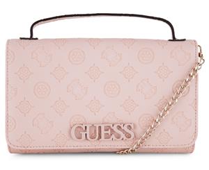 GUESS Kamryn Wallet On A String Bag - Blush