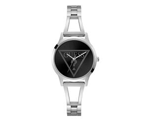 GUESS Women's 34mm Lola Bracelet Watch - Black/Silver