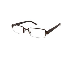 Gabriel + Simone Concorde Brown Men Reading Glasses