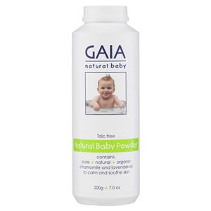 Gaia Natural Baby Powder 200g