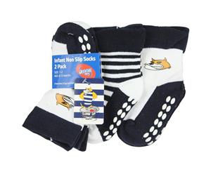 Geelong Cats Infant Mascot Socks 2-Pack