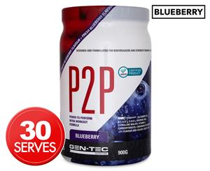 Gen-Tec P2P Intra Workout Formula Blueberry 900g
