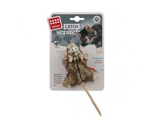 Gigwi Catch Scratch Mouse With Catnip