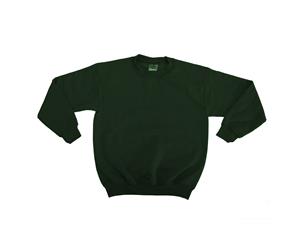 Gildan Childrens Unisex Heavy Blend Crewneck Sweatshirt (Forest Green) - BC464