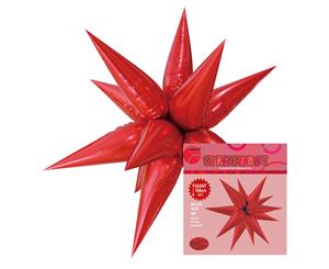 Glitz starburst Red 100cm