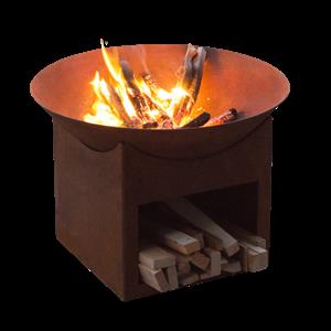 Glow Tambo Cast Iron Fire Pit