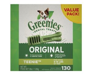 Greenies Dental Dog Treats Value Pack Teenie 1kg