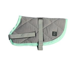 Grey/Turquoise 75cm NightSleeper Dog & Puppy Coat/Jacket (Pet One)