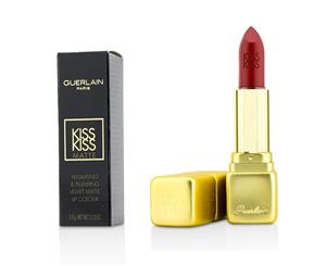 Guerlain KissKiss Matte Hydrating Matte Lip Colour # M330 Spicy Burgundy 3.5g/0.12oz