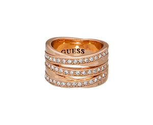 Guess womens Alloy Zircon gemstone ring size 18 UBR51430-58