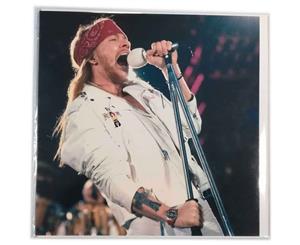 Guns N Roses Greeting Card Axl Rose Band Logo Official Blank Any Occasion - White