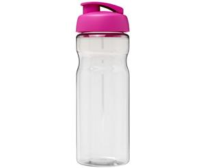 H2o Base 650Ml Flip Lid Sport Bottle (Transparent/Pink) - PF2842