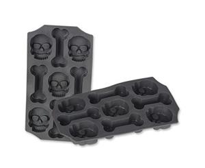 Halloween Party Supplies Skull & Bones Ice Mold