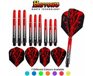 Harrows - Rapide-X - Darts Test Setup Combination Kit - Red