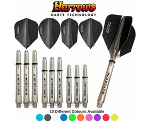 Harrows - Retina - Darts Test Setup Combination Kit - Black