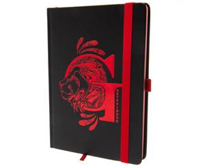 Harry Potter Official Gryffindor Premium Foil Notebook (Black/Red) - TA3994