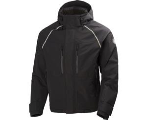 Helly Hansen Mens Arctic Winter Insulated Waterproof Workwear Jacket - Black