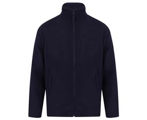 Henbury Mens Microfleece Anti-Pill Jacket (Oxford Navy) - RW678