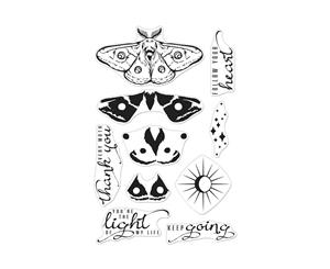 Hero Arts Clear Stamps - 4inch X6inch Colour Layering Moth