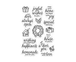 Hero Arts Clear Stamps 4in X 6in - May Your Home Be Filled With Joy