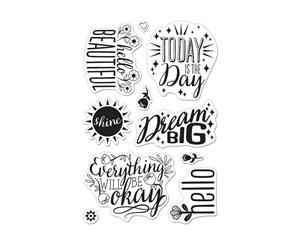 Hero Arts Clear Stamps 4in x 6in - Affirmation Messages